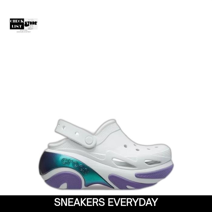 CROCS BUBBLE CRUSH REFLECTOR CLOG ORIGINAL 100% (UNISEX) 210743-1NK MOONLIGHT