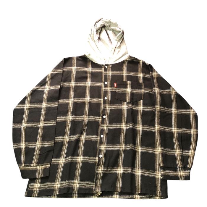 Kemeja Flannel Veterano Hoodie
