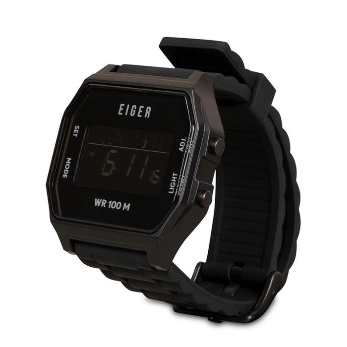 Jam Tangan Eiger 910005092 / 5092 Black Digital Provo Watch