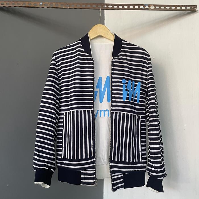 Issey Miyake Vintage Reversible Bomber Jacket