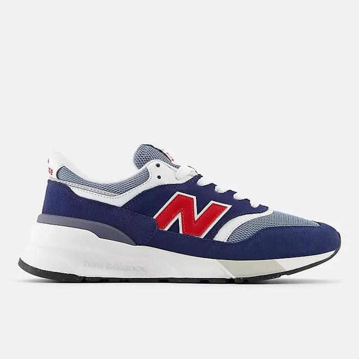 Sepatu Pria New Balance 997R Navy/White/Red Original