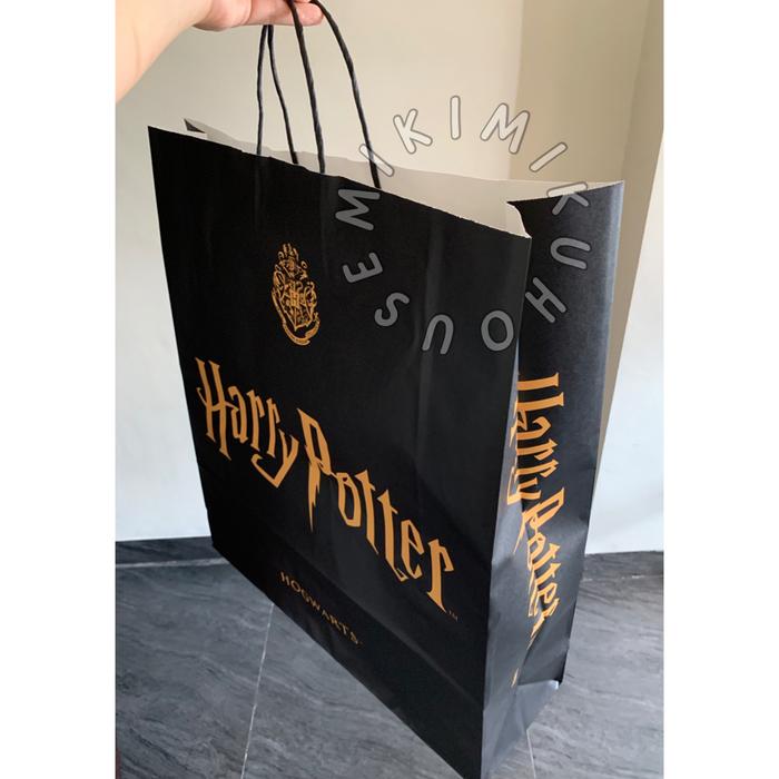 MINISO x HARRY POTTER PAPER BAG KANTONG BELANJA SHOPPING BAG HARRY POTTER MINISO HARRYPOTTER HOGWART