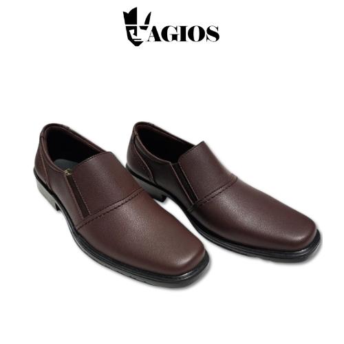 Sepatu Pantofel Penny Loafer Pria Agios Dale Brown