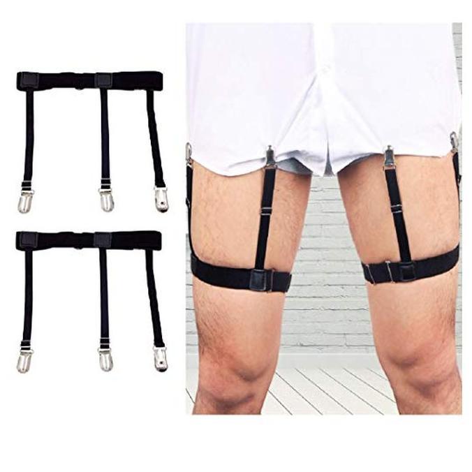 Perapi Kemeja Pria Wanita Perapi Baju Pria Clip Suspender Shirt Garter Jepit | Garter Perapi Baju Pr