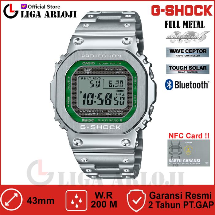 Casio G-SHOCK GMW-B5000D-3DR Jam Tangan Pria Digital GSHOCK Metal GMW-B5000D-3 GMWB5000D GMW B5000D