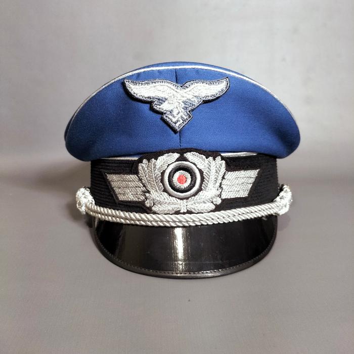 Topi Visor Luftwaffe Angkatan Udara Jerman Perang Dunia WW2