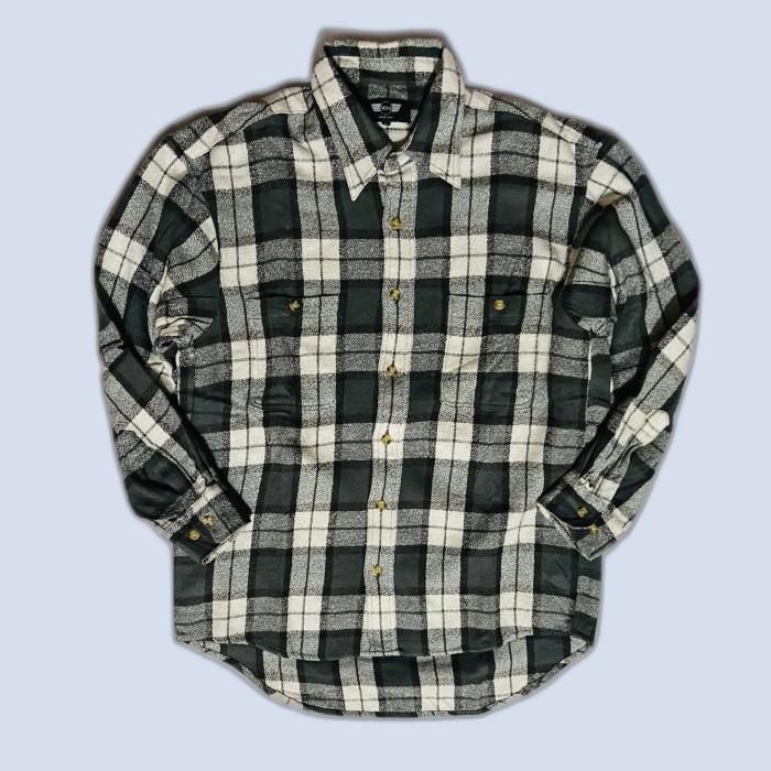 Flannel Veterano Kemeja Rover Mini Cooper Hitam Putih