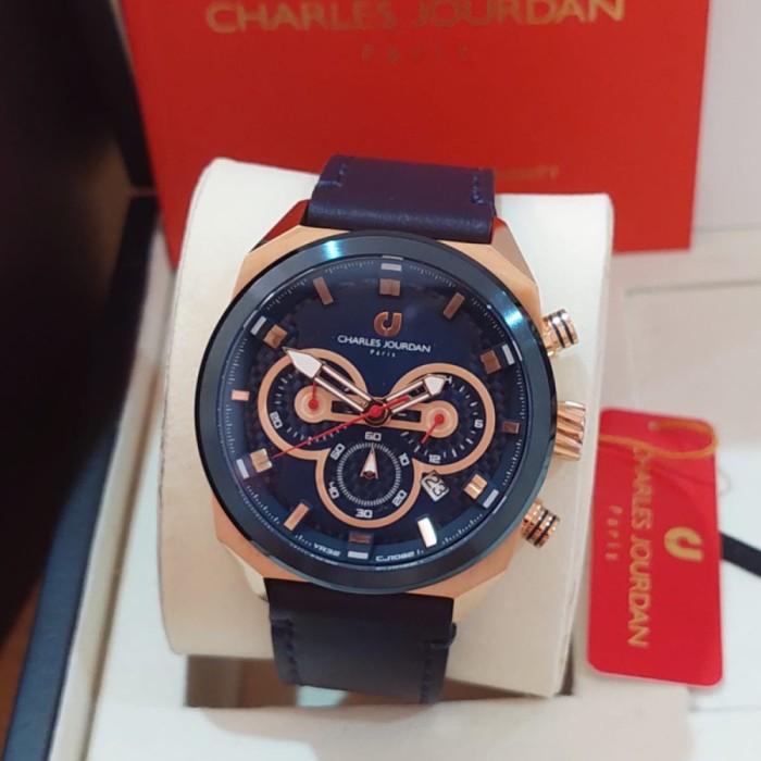Charles Jourdan CJ1082-1582C#CJ1082#CJ1082-1582C#Jam tangan pria Charles Jourdan CJ1082-1582C