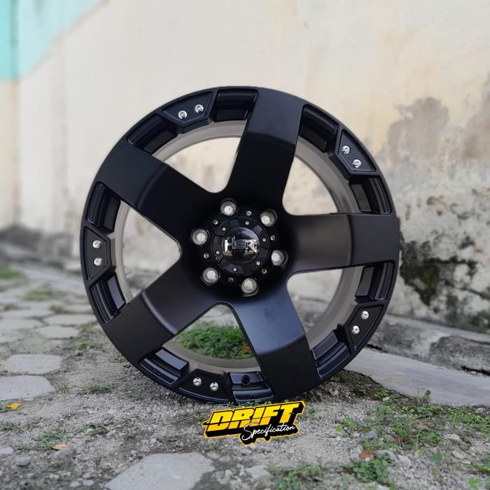 Velg Mobil Off-Road Rock Star Ring 18 Pcd Mobil Pajero Fortuner Hilux Everest