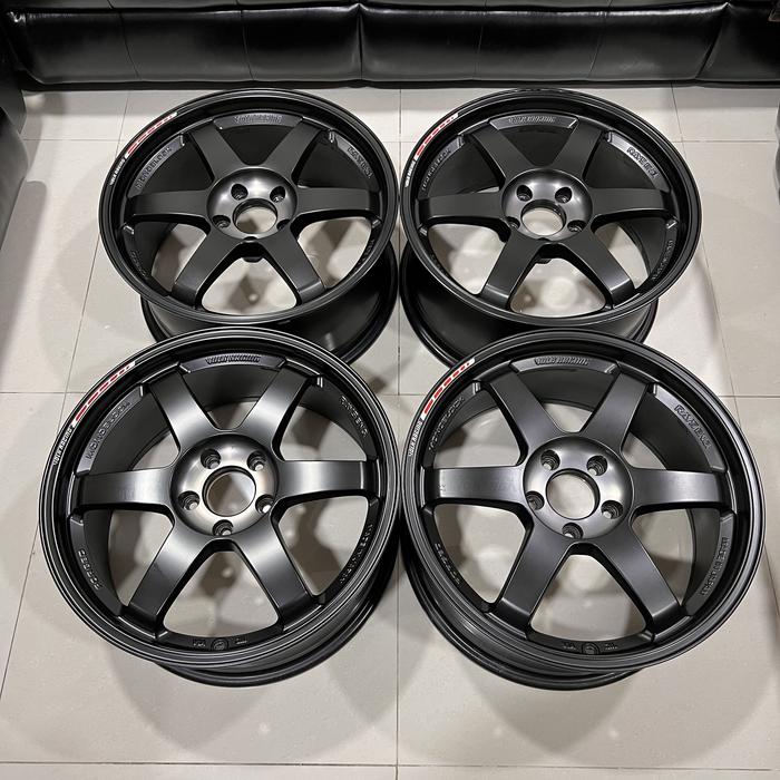 Volk Rays TE37SL TE37 SL Black Edition III R18 8,5 off 37 Original Japan