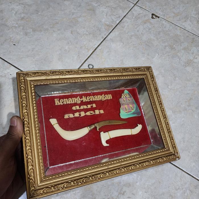 peninggalan mbah pajangan top jos antik rncong bingkai kaca