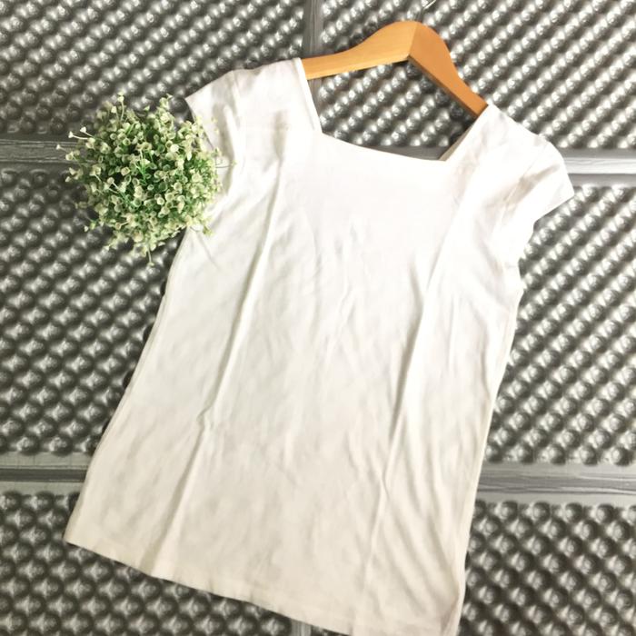 GAP KAOS ANAK PEREMPUAN PUTIJ POLOS 2411146