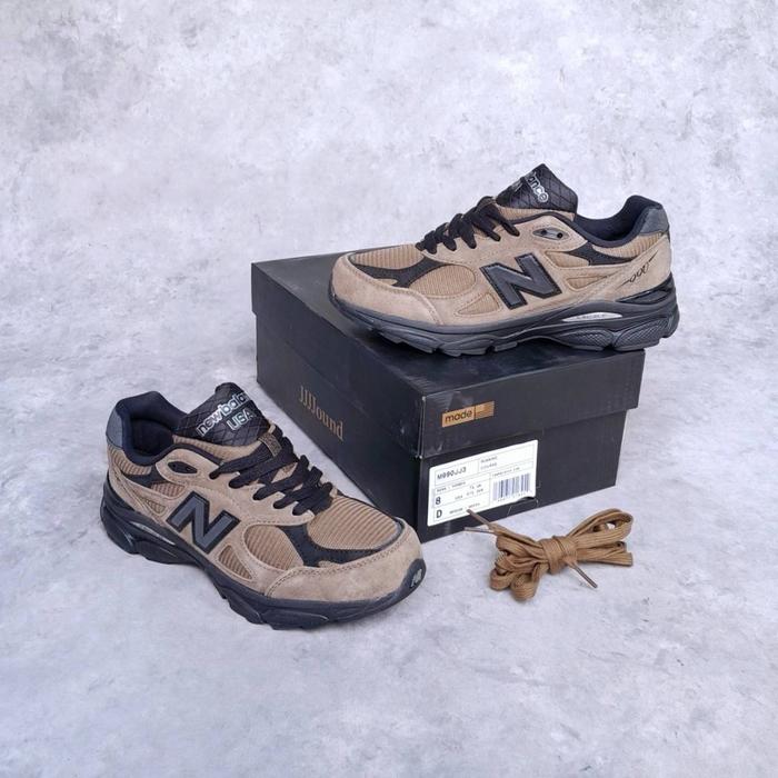 SEPATU PRIA NB 990V3 JJJJOUND BROWN BLACK