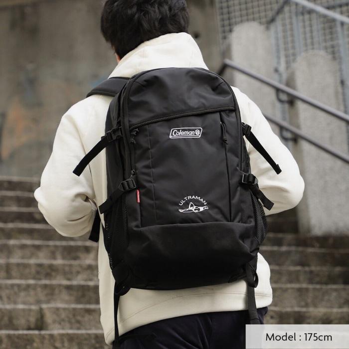 Coleman x Ultraman Collab Backpack 33L Black Ultraman Shop Limited Japan Bag Tas Ransel Original | 3