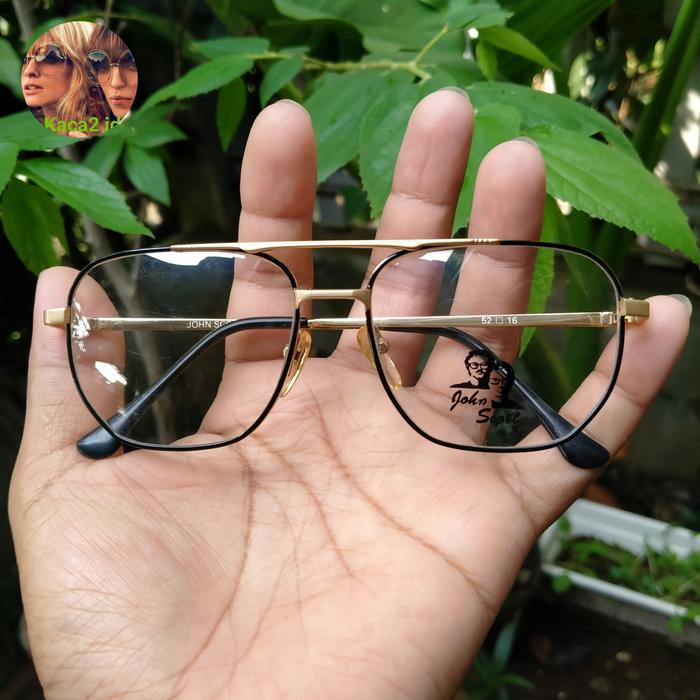 Kacamata Frame Vintage John Scott 2019 Klasik Original