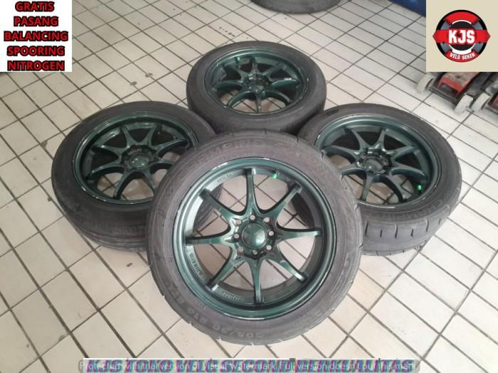VELG MOBIL BEKAS MODEL CE28 RING 16 LEBAR 7 RATA LOBANG BAUT 4X100-4X114.3 PAS BANGET BUAT MOBIL XEN