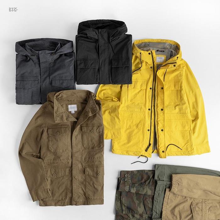 Outer Jacket Men'S Fatigue Utility Jacket