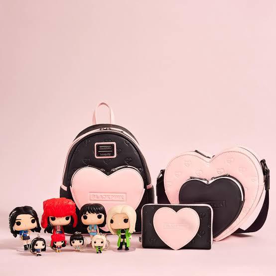 TAS BLACKPINK ORIGINAL BLACKPINK MERCHANDISE BLINK LOUNGEFLY