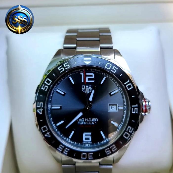jam TAG HEUER FORMULA 1 WAZ2011 AUTOMATIC SWISS SECOND