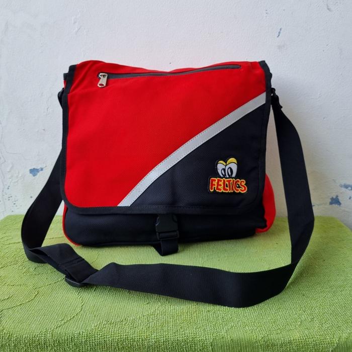 TAS SELEMPANG PRIA WANITA FELTICS SECOND BRANDED IMPORT / TAS SELEMPANG PRIA