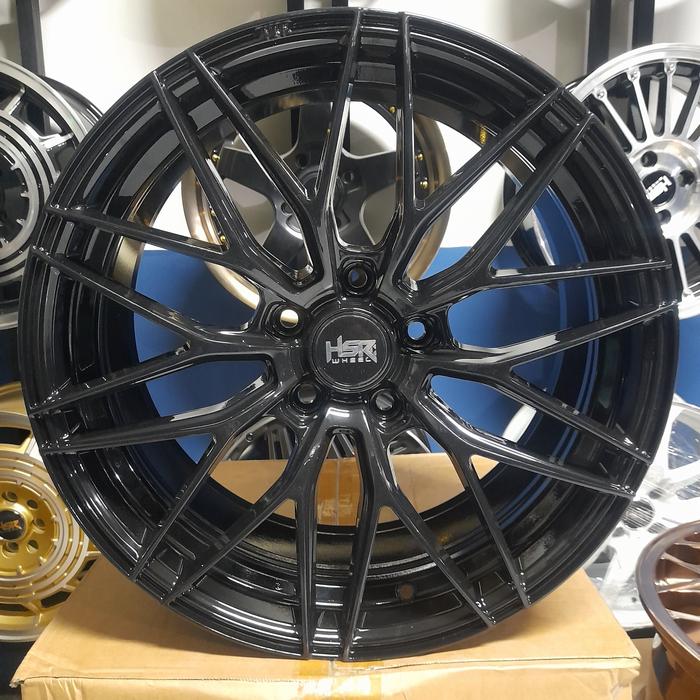 Jual Velg Mobil HSR Flowfroaming FG Akegula VL15 R18 x8 H5x114,3 Et45 Black Untuk Mobil Xpander , Ne