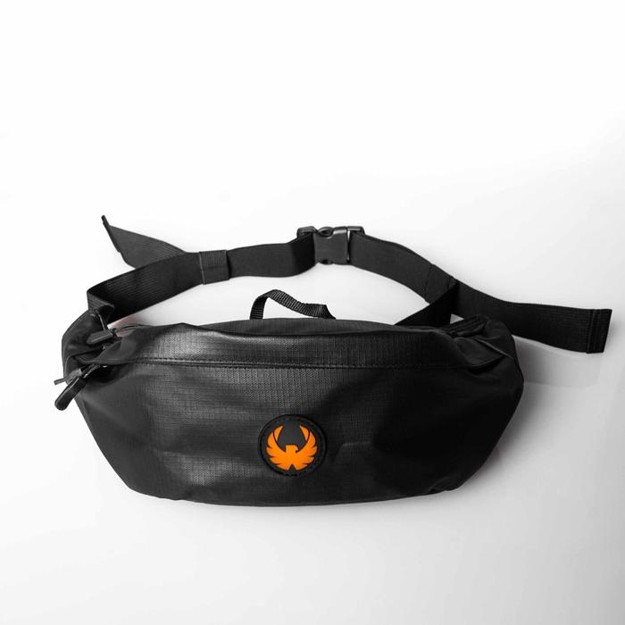 WAIST BAG PHILLIP WORKS BLACK VELOCITY | TAS PINGGANG PRIA ORIGINAL PW