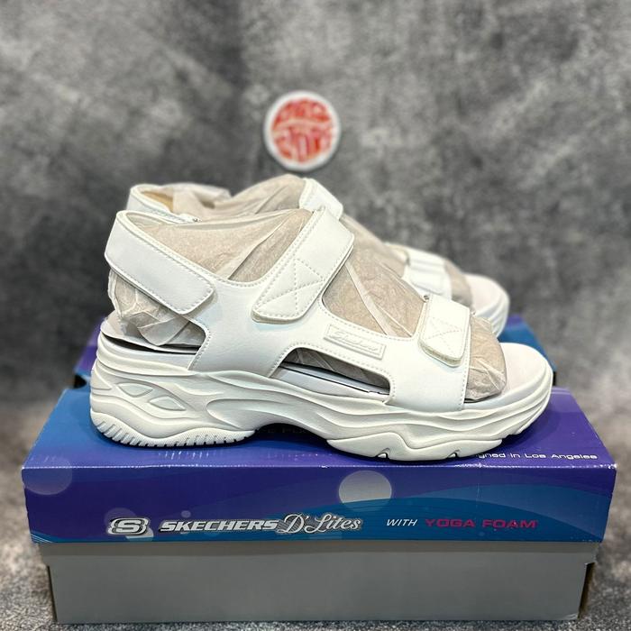 Skechers D’Lites 4.0 Total Appeal White Women’s Shoes Original 119846WHT