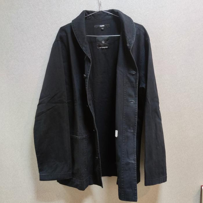 Jaket denim pria Vast Pragmetic size on tag L