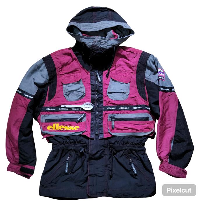 ELLESSE Vertical Dive By GOLDWIN jacket size M fit L