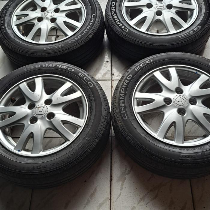 velg dan ban r14 honda brio