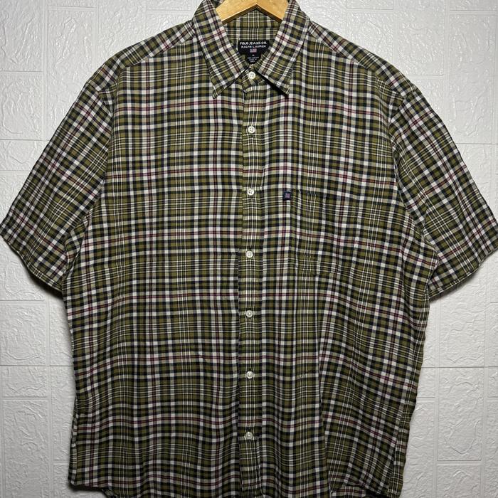 KEMEJA POLO JEANS RALPH LAUREN SECOND THRIFT (size besar)