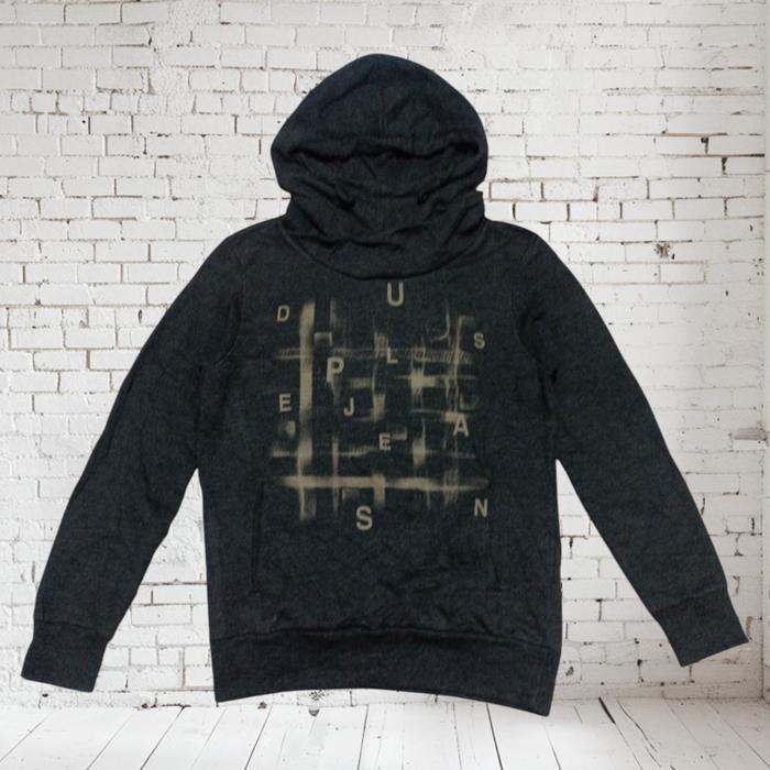 Hoodie D Pulse  Black size M tebal