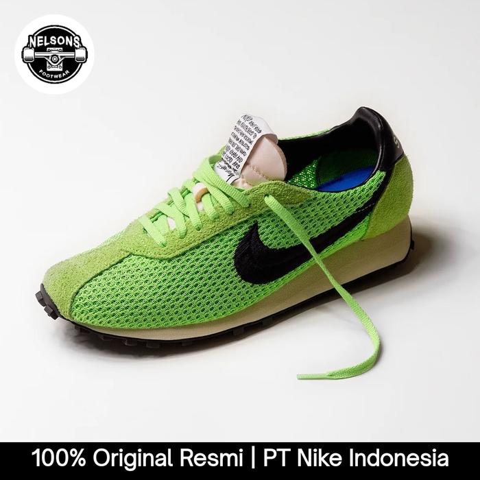 NIKE x STUSSY LD 1000 SHOES ORIGINAL UNISEX - ACTION GREEN/BLACK/FOSSIL FQ5369-300