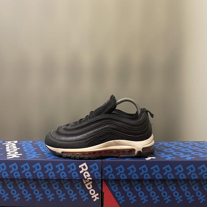 39 - Sepatu Nike Bekas Second Nike Air Max AM 97 Black White Panda Bekas Second