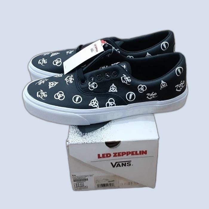 Vans Era Led Zeppelin Black White Original