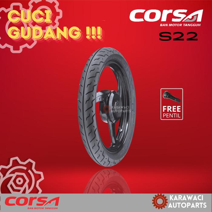 Ban Motor Corsa S22 Tubeless / Tubetype