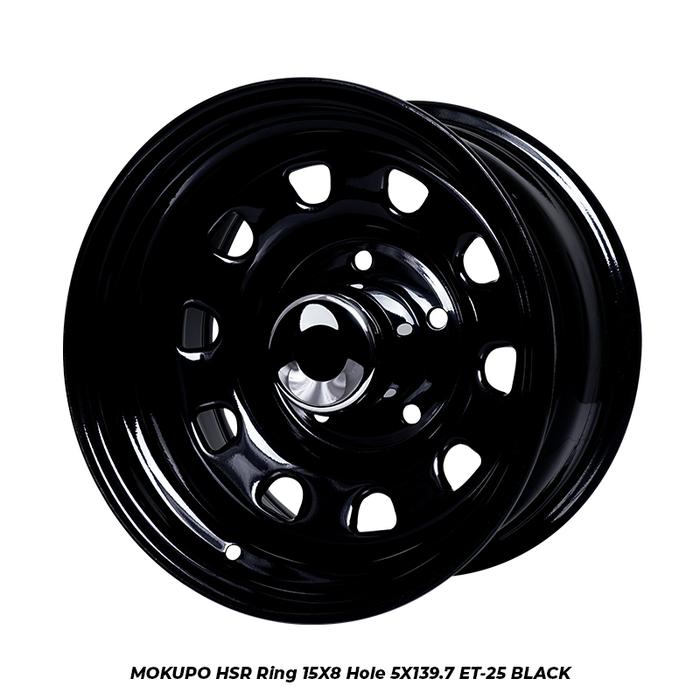 PAKET VELG DAYTONA HSR MOKUPO RING15 LOBANG 5X139,7 PLUS BAN 33 12,5 R15 MAXXIS BRAVO AT980