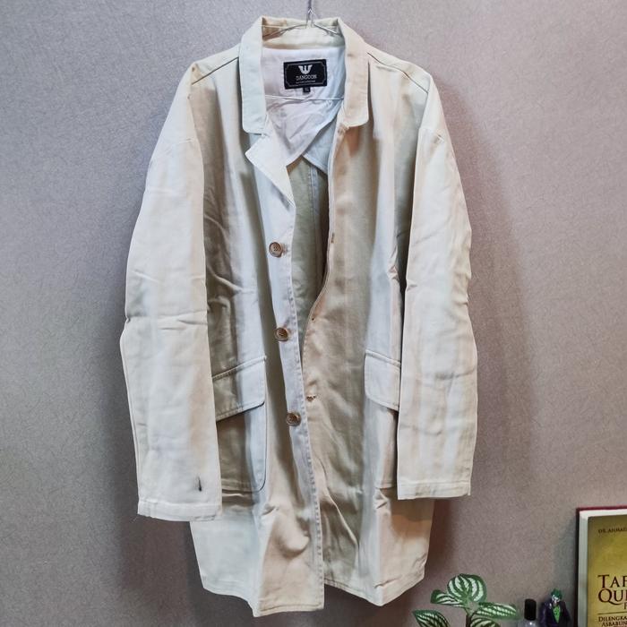 Blazer Denim unisex Dangoon size on tag XL