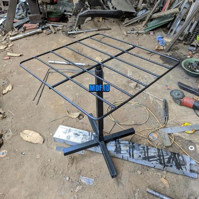 Meja Cat Putar Satu Set Tempat Cat Velg / Stand Cat Motor Velg Motor / Meja Cat Motor / Meja Putar /