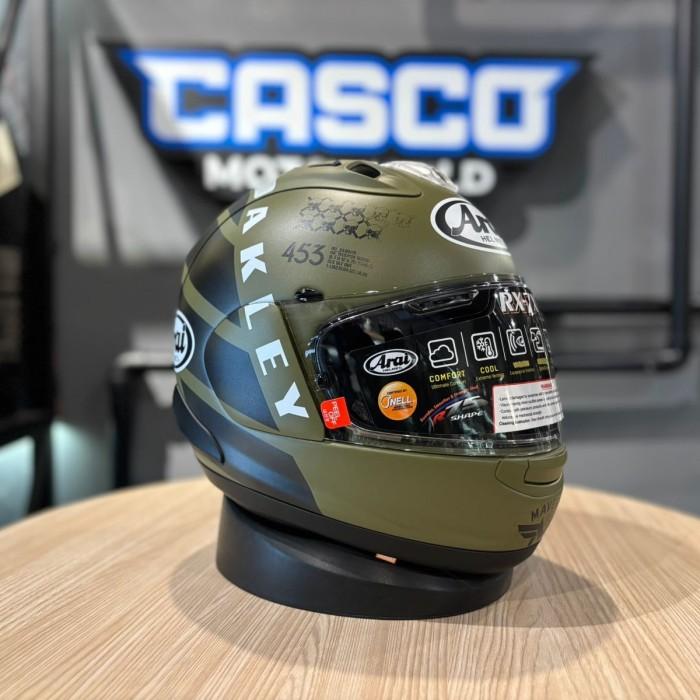 Arai RX7X Maverick MVK Oakley SNI