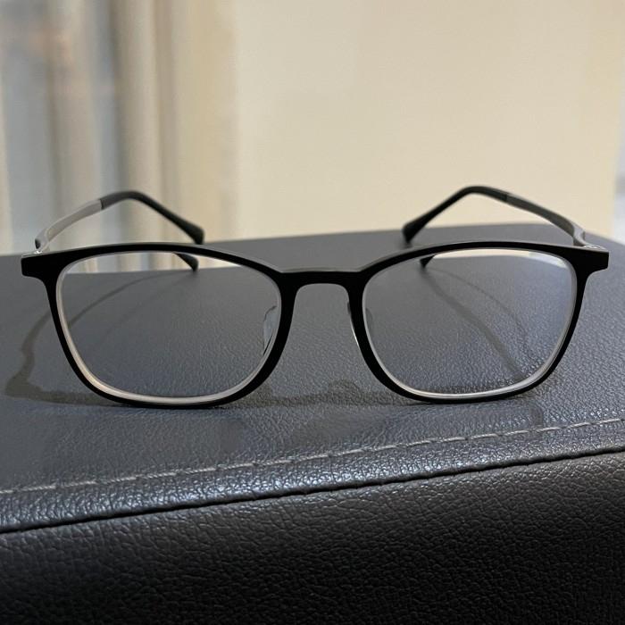 Kacamata Minus OOPPA ORIGINAL Made in Korea Kaca Anti Radiasi Pria Wanita Minus 4.75 Optik Mall Mere