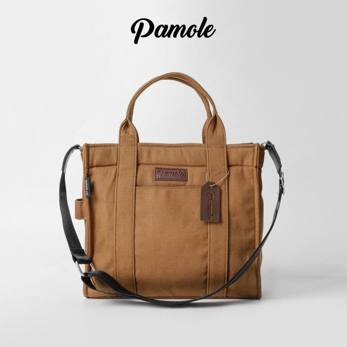 Pamole - Tas Selempang Wanita Bahan Kanvas Premium - Sanori Series