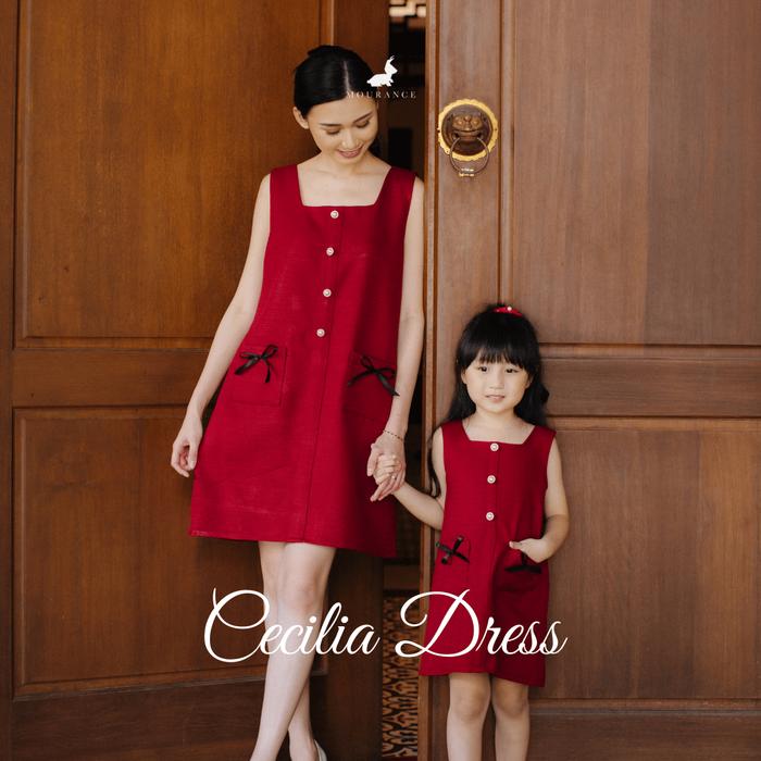 Mourance - Cecilia Dress for Kids Girl & Mom | Dijual Terpisah