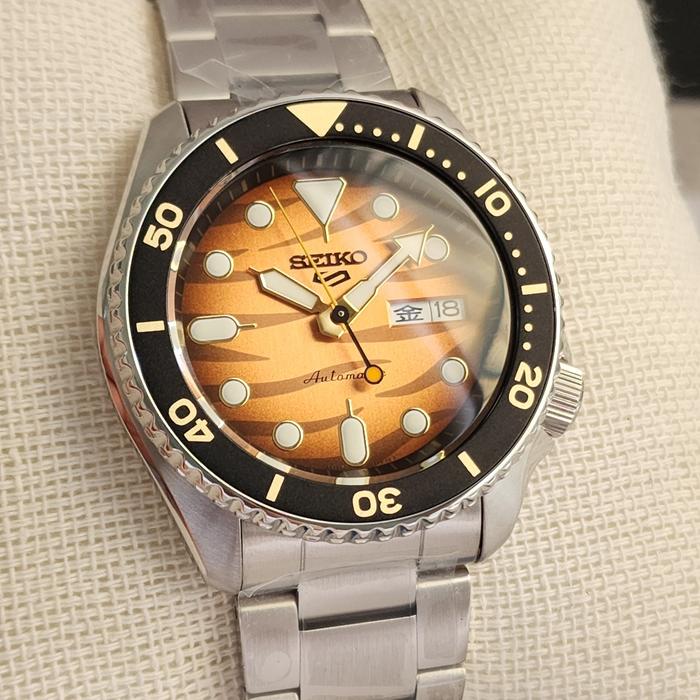 Jam Tangan Seiko SRPL45K1  / SRPL45 Indonesia Limited Sumatran Tiger / Harimau Sumatra