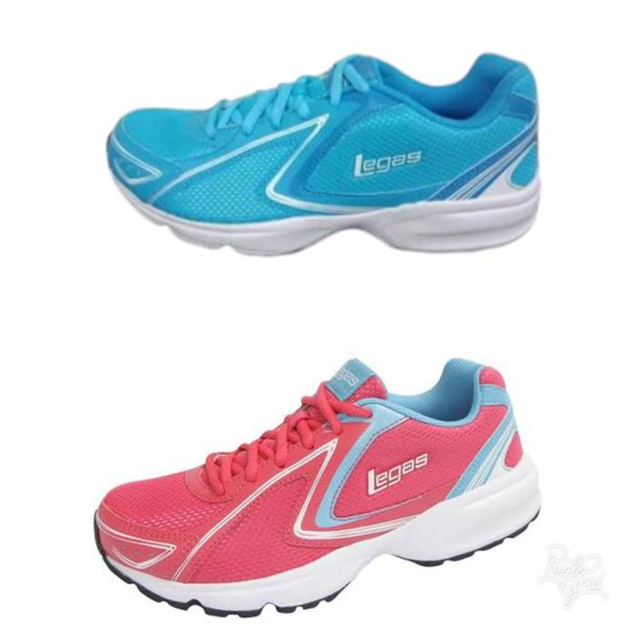 Sepatu League Legas Cewe Biru Pink Twister La W Running Shoes Wanita Sale Original
