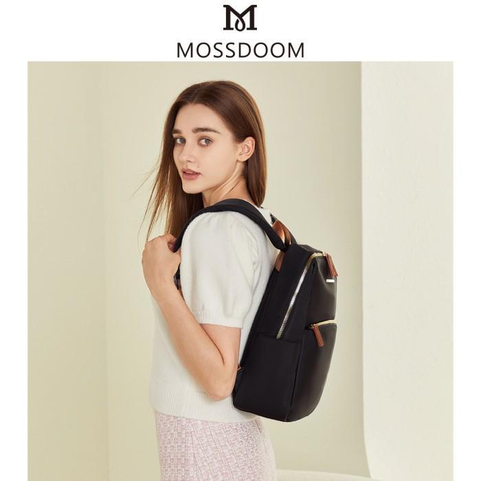 MOSSDOOM Tas Ransel Wanita Ransel Siswa Tas Ransel Multifungsi