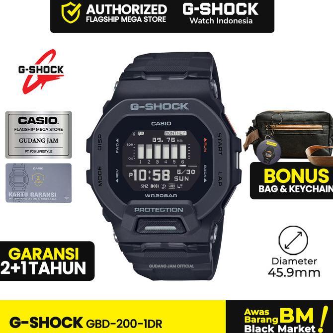 G-Shock GShock GBD-200-1DR GBD-200-1D GBD-200 GBD200 GBD 200