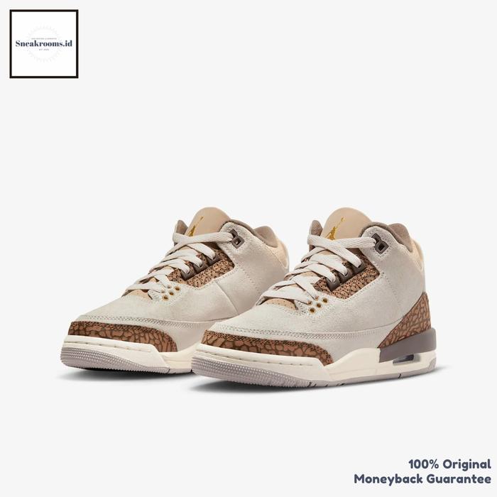 Air Jordan 3 Retro Palomino GS Original Resmi (100% Authentic)