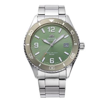 Orient Bambino RA-WJ0001E Green Dial Sapphire Solar