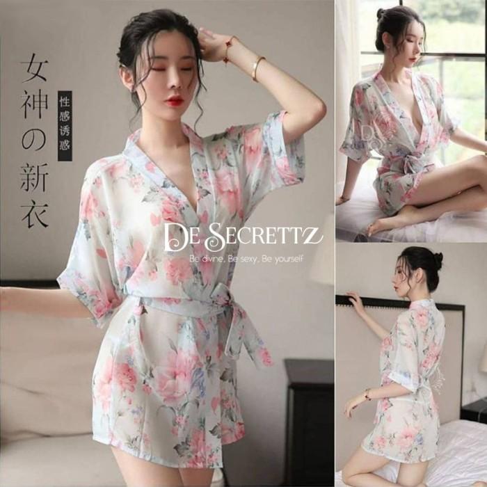 DeSecrettz HARUKA L:ingerie Sexy Kimono